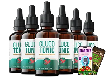 GlucoTonic 6 Bottles package